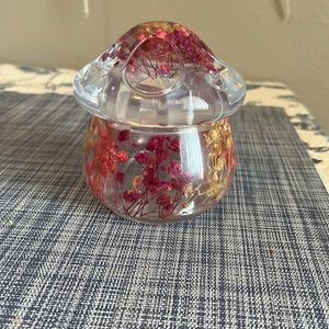 Handmade mushroom jar